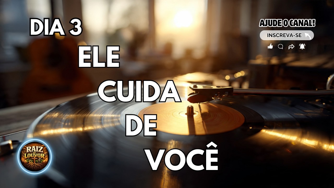 #día3 ELE CUIDA DE VOCÊ | Louvores Que Acalmam a Alma e Trazem Esperança