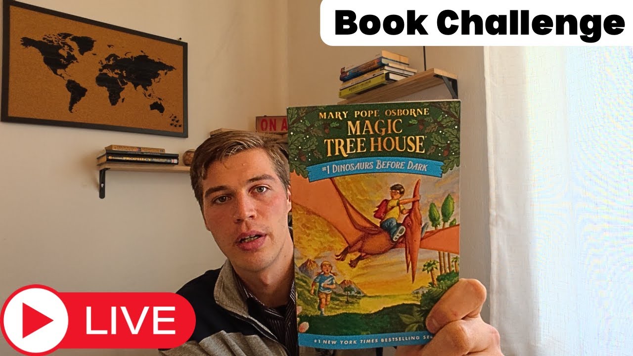 LIVESTREAM: English Book Challenge - Magic Tree House Part 1