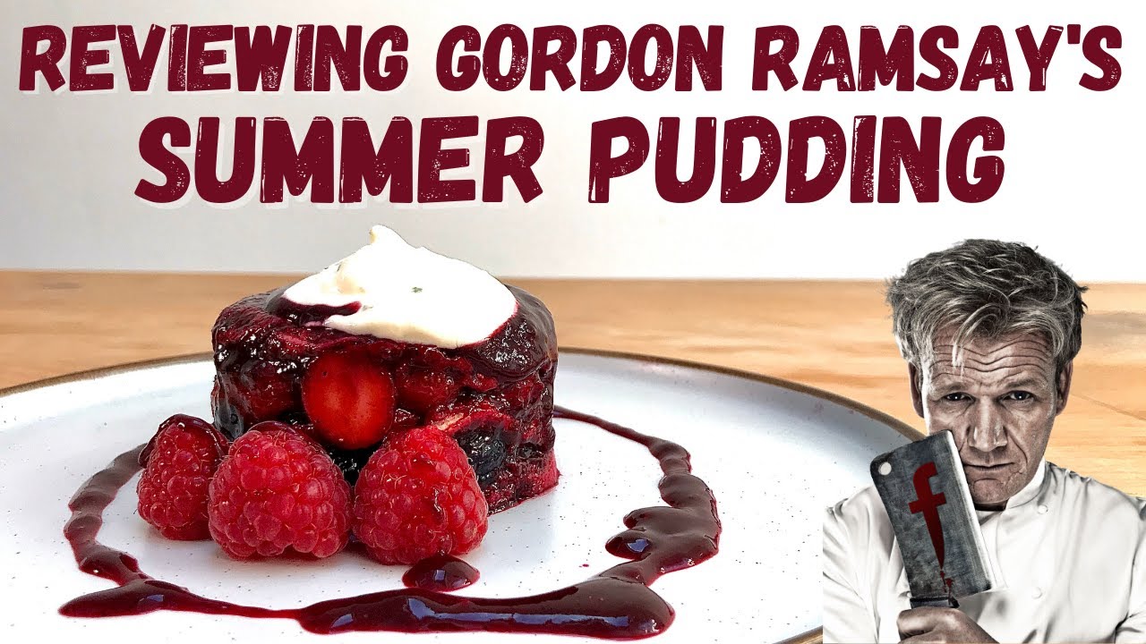 I cooked Gordon Ramsay's Summer Pudding! | A classic English Recipe Review