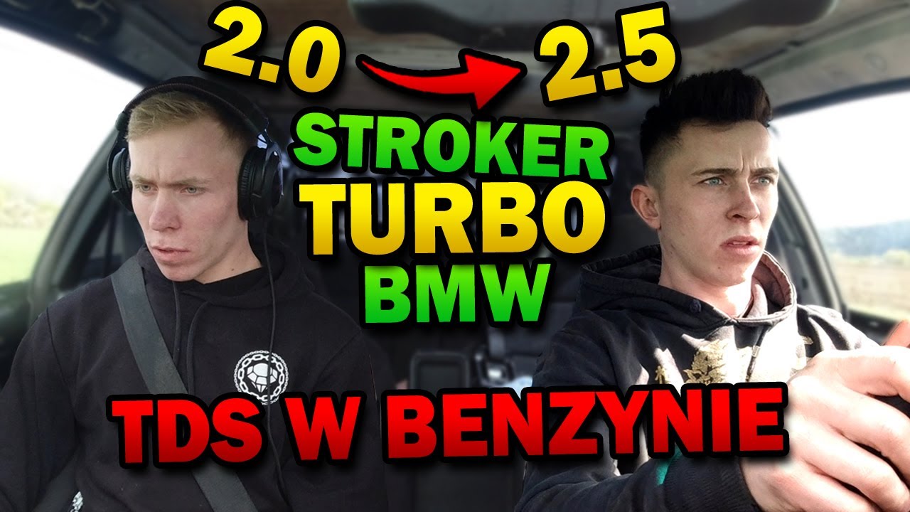 Połączył diesla z benzyną  czyli Turbo BMW stroker 2.0 na 2.5 m50b20 z wałem TDS