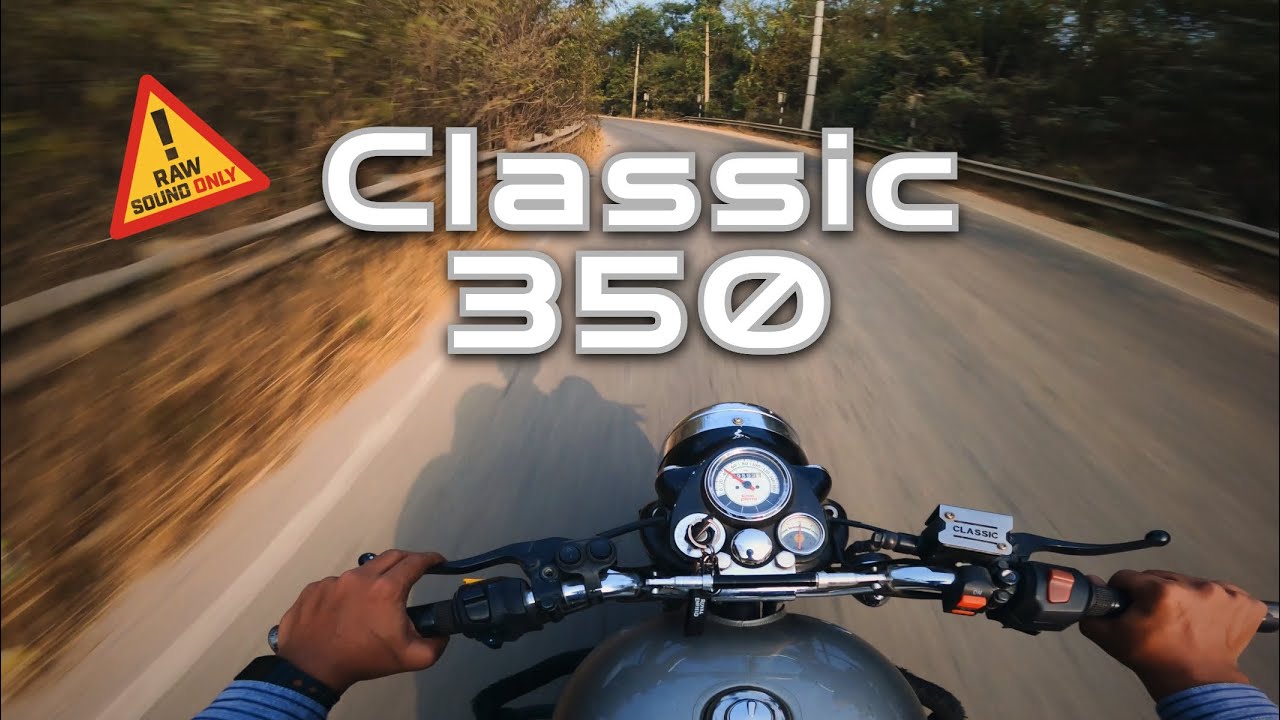 Royal Enfield Classic 350 | RAW Sound Only!