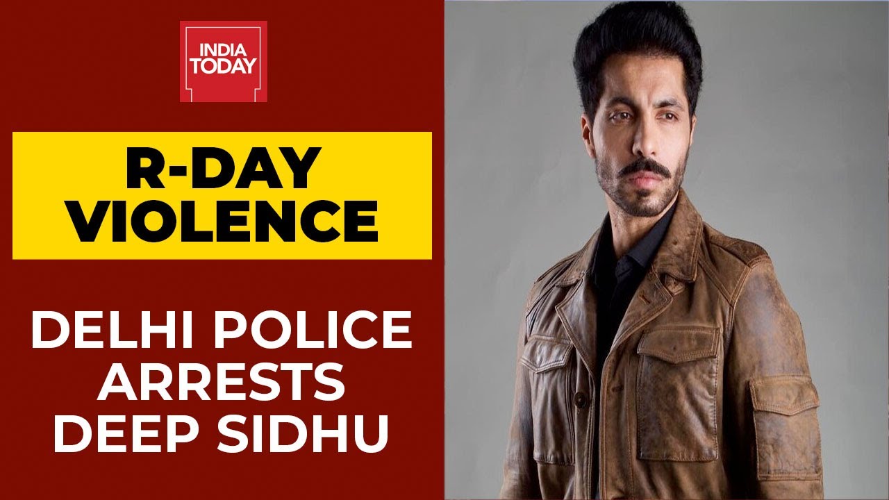 Republic Day Vandal Deep Sidhu Arrested By Special Cell Of Delhi Police | Breaking News