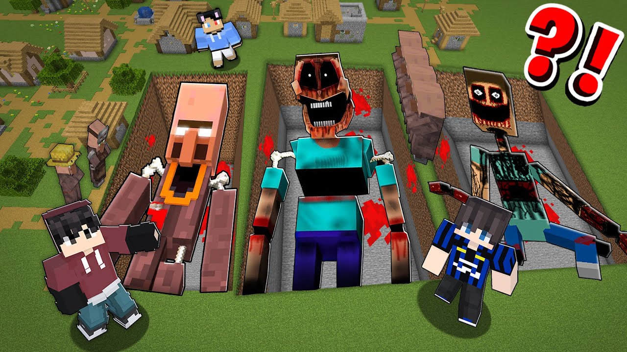 We Found Every SCARY HORROR MOD Buried Body In Minecraft! (tagalog)