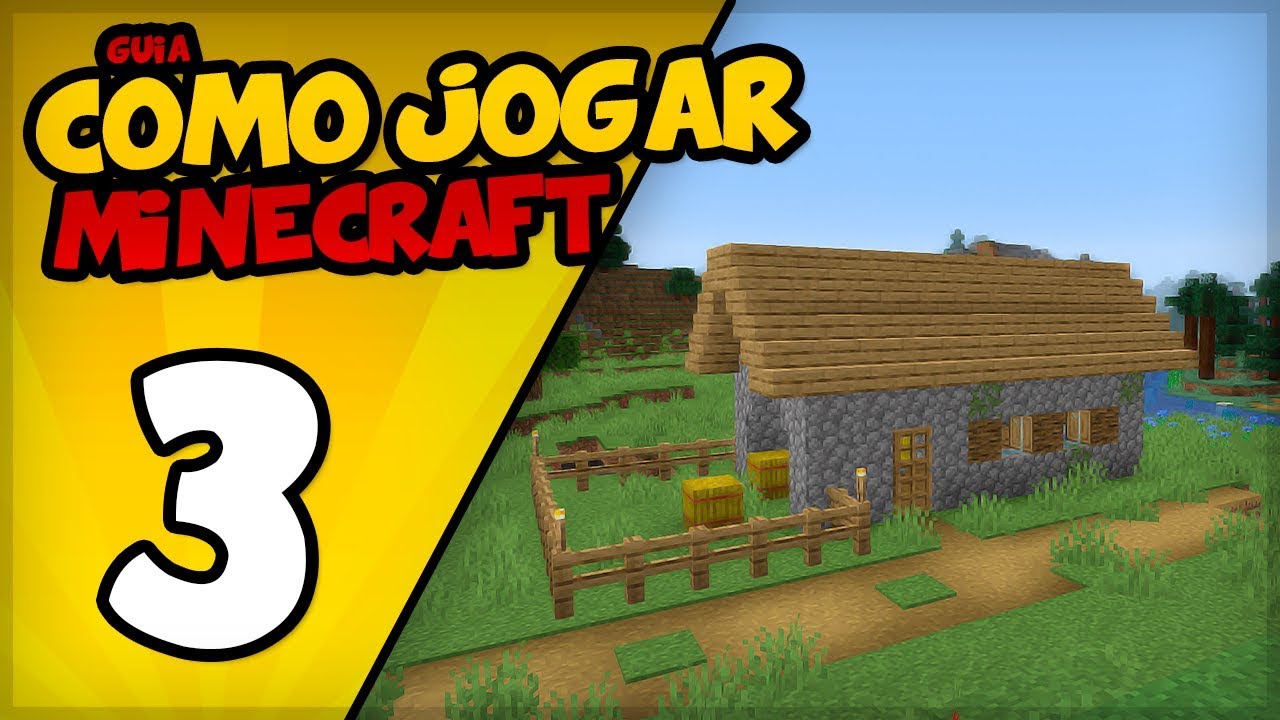 ✔ COMO JOGAR MINECRAFT (TUTORIAL PARA INICIANTES) - 03