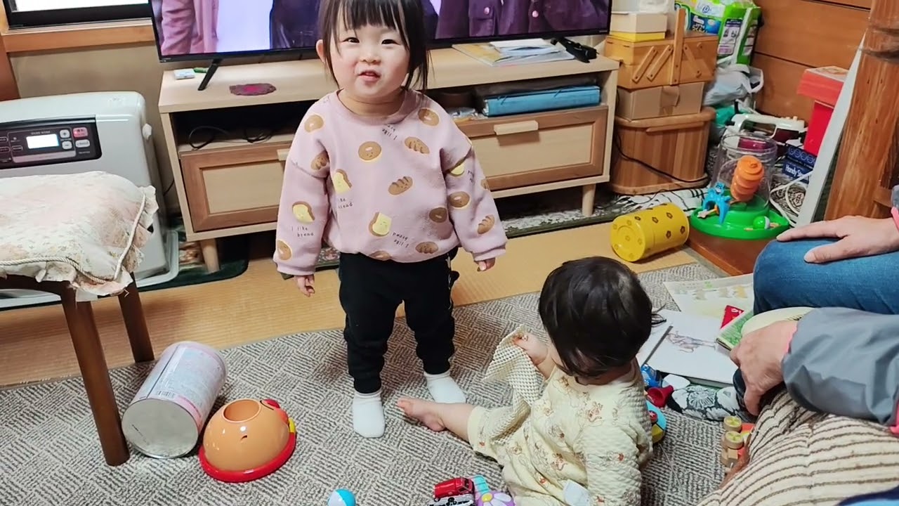 2026/02/17かの姉の保育園帰り