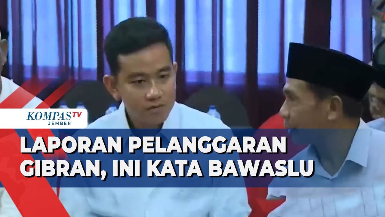 Bawaslu Sebut Laporan Pelanggaran Gibran Sudah Memenuhi Syarat