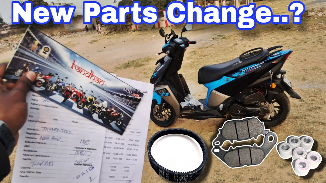 TVS Ntorq 125 paid service || NTORQ MAJOR SERVICE 26000 KM