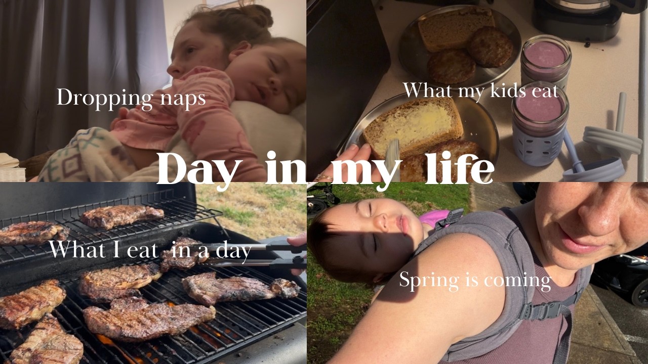 Day in my life on a weight loss journey | what I eat in a day, chatty grwm, dropping naps, etc.