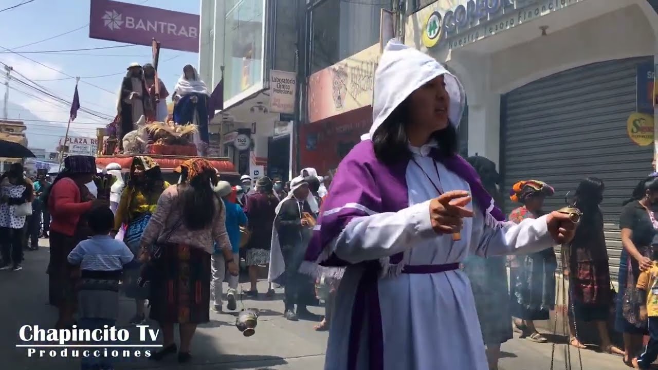 Semana Santa en San Juan Ostuncalco 2023 Cortejo Procesional