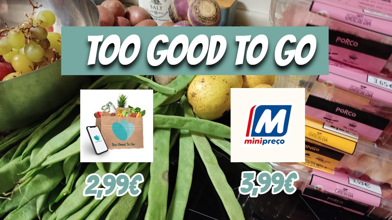 Sustentabilidade | Mais uma experiência com a app TooGoodToGo - Frutaria (2,99€) e MiniPreço (3,99€)