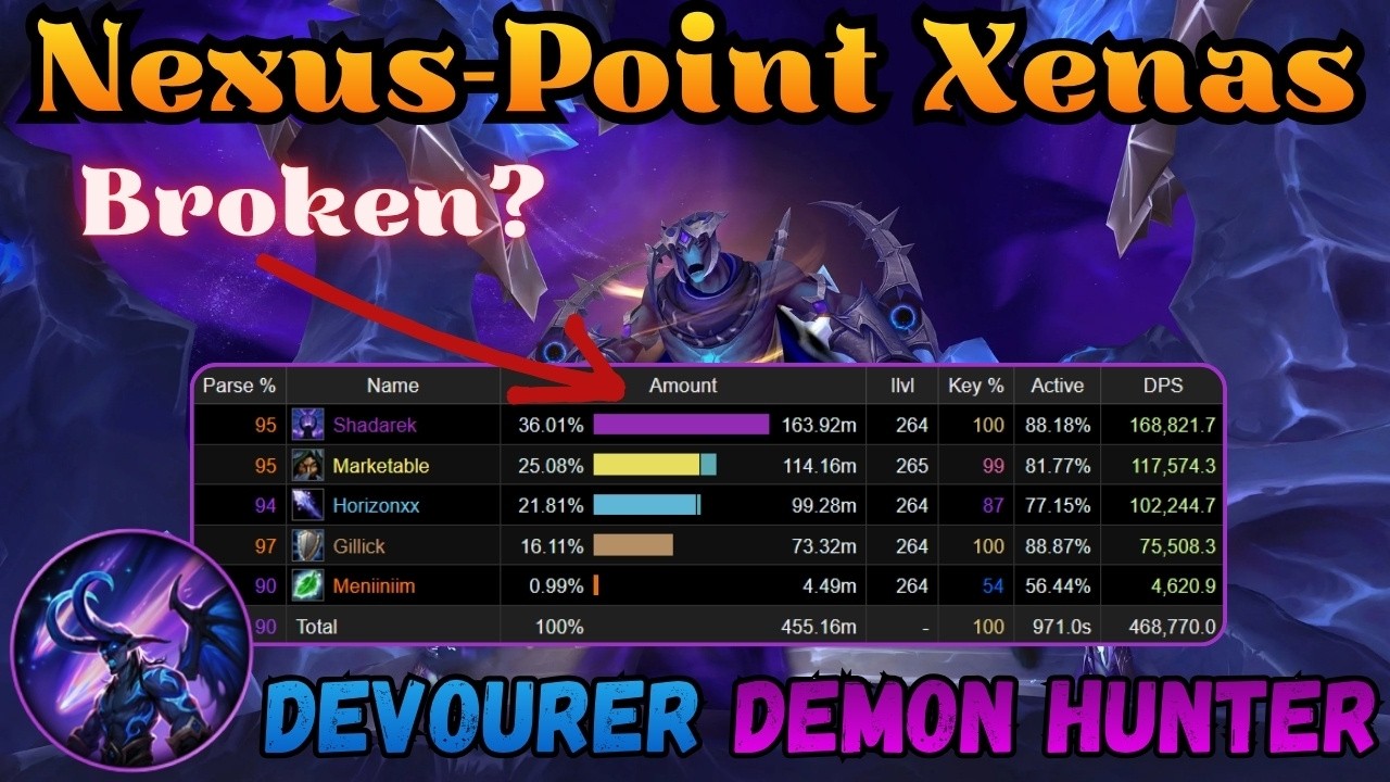 Nexus Point Xenas +11 | Является ли Охотник на демонов-Пожиратель слишком сильным?