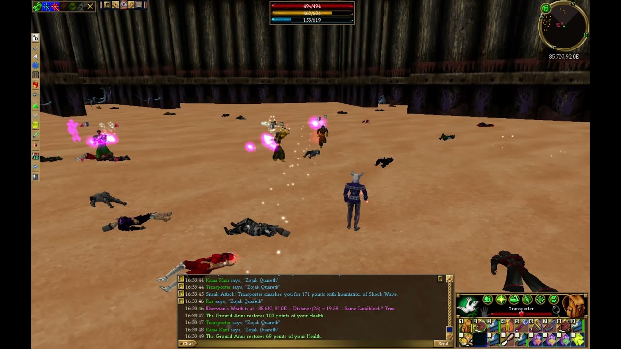 Asheron's Call PVP 2022! Doctor Zaius has to come and clean up