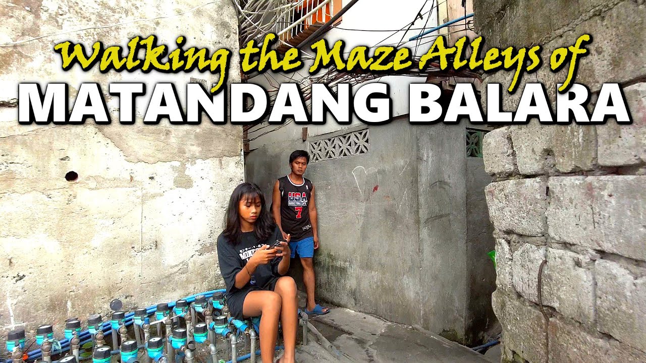 Unseen Poverty Life in the Extreme Narrow Alleys of Old Balara Quezon City Philippines [4K]