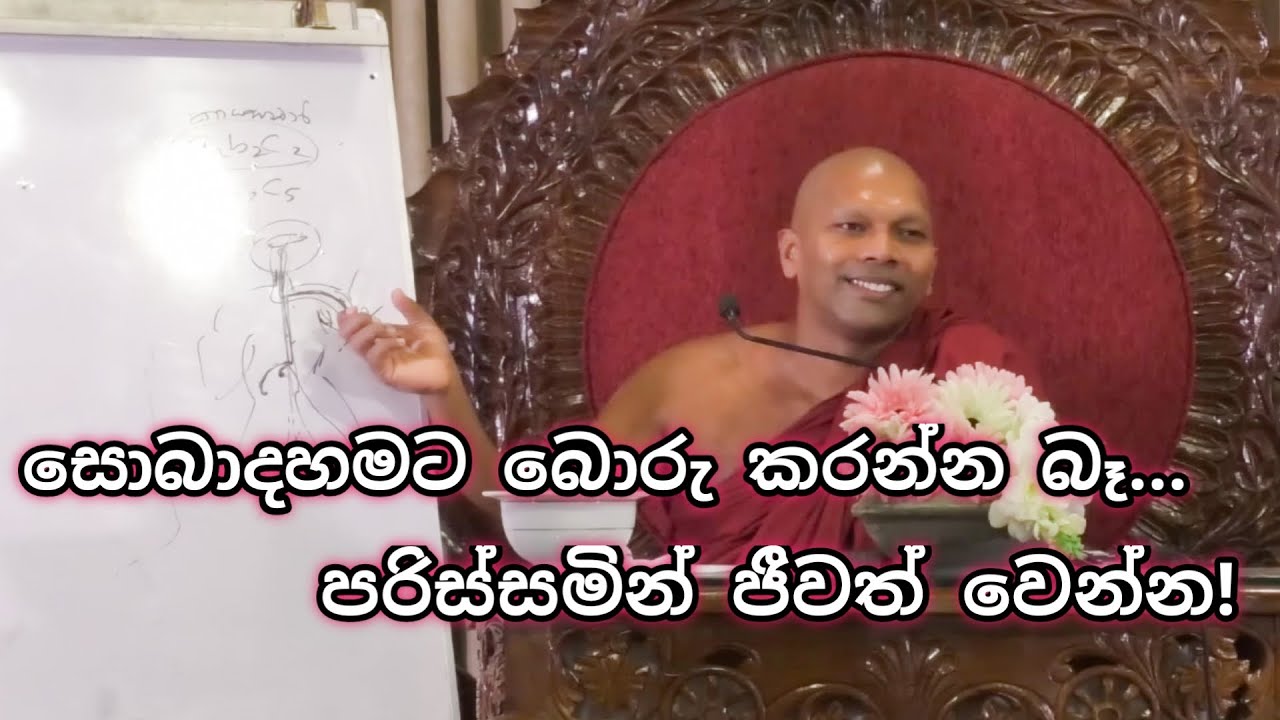 සොබාදහමට බොරු කරන්න බෑ.. පරිස්සමින් ජීවත් වෙන්න  | ගුරු ස්වාමින් වහන්සේ