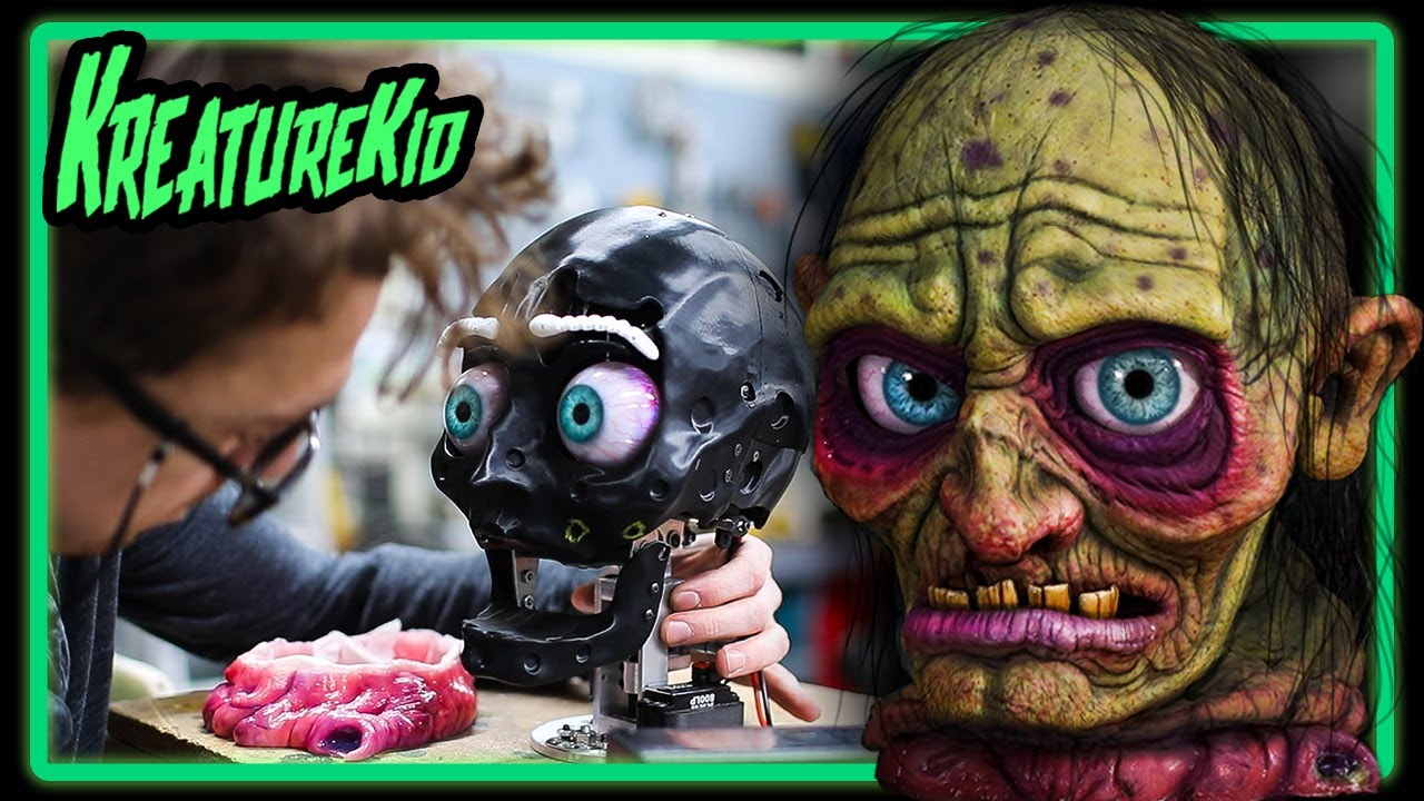 Oswald the Animatronic Zombie Head