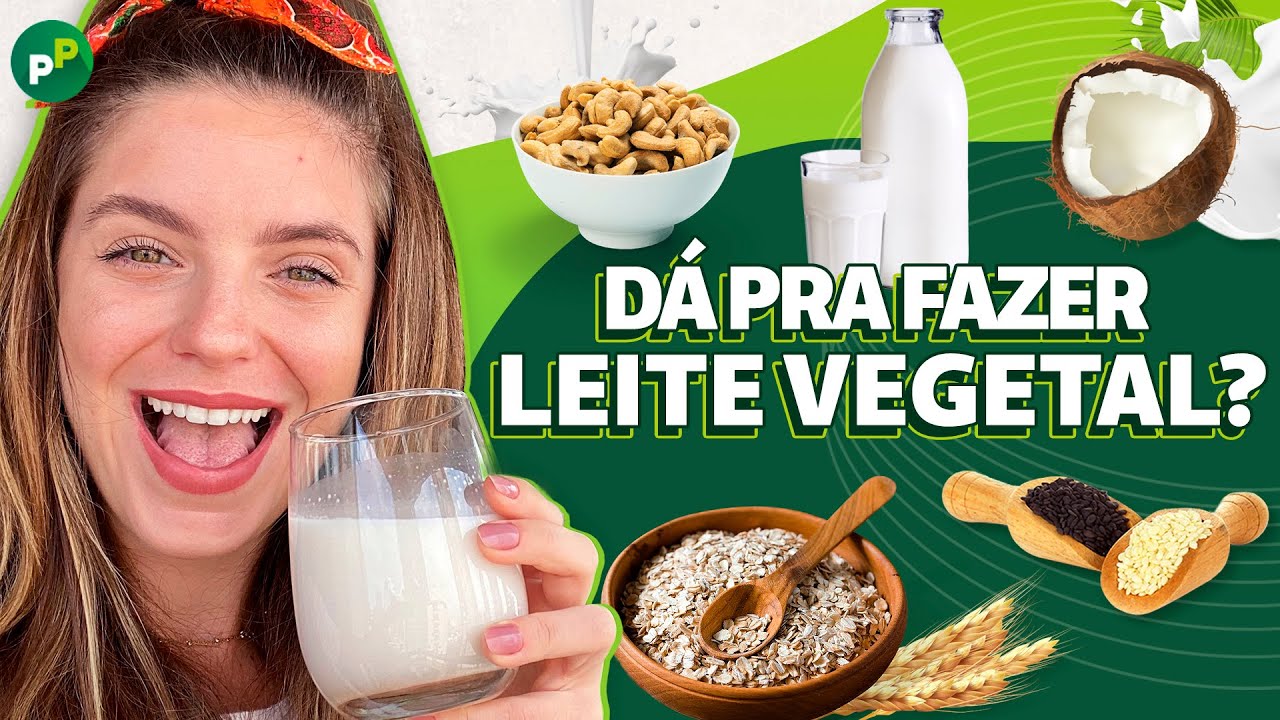 LEITE VEGETAL: COMO FAZER DE FORMA FÁCIL? | Thaisa Leal
