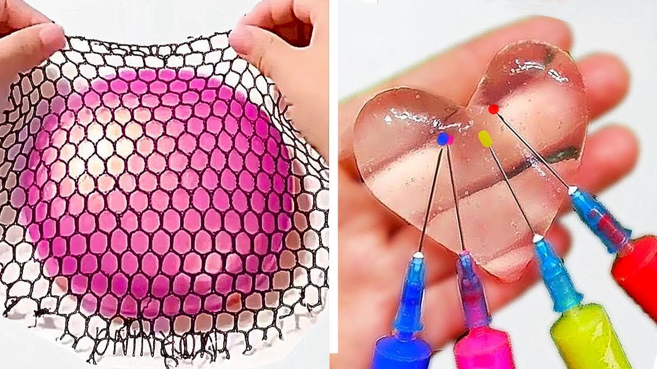Удовлетворяющая слизь ASMR | Расслабляющее видео слизи 😍 Slime Satisfactorio | Nuevo Slime 2020