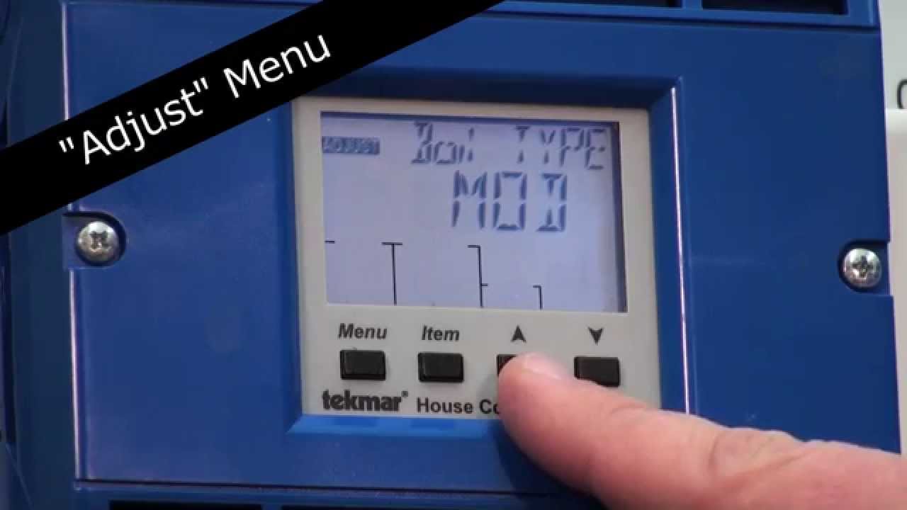 Tekmar House Control Programming