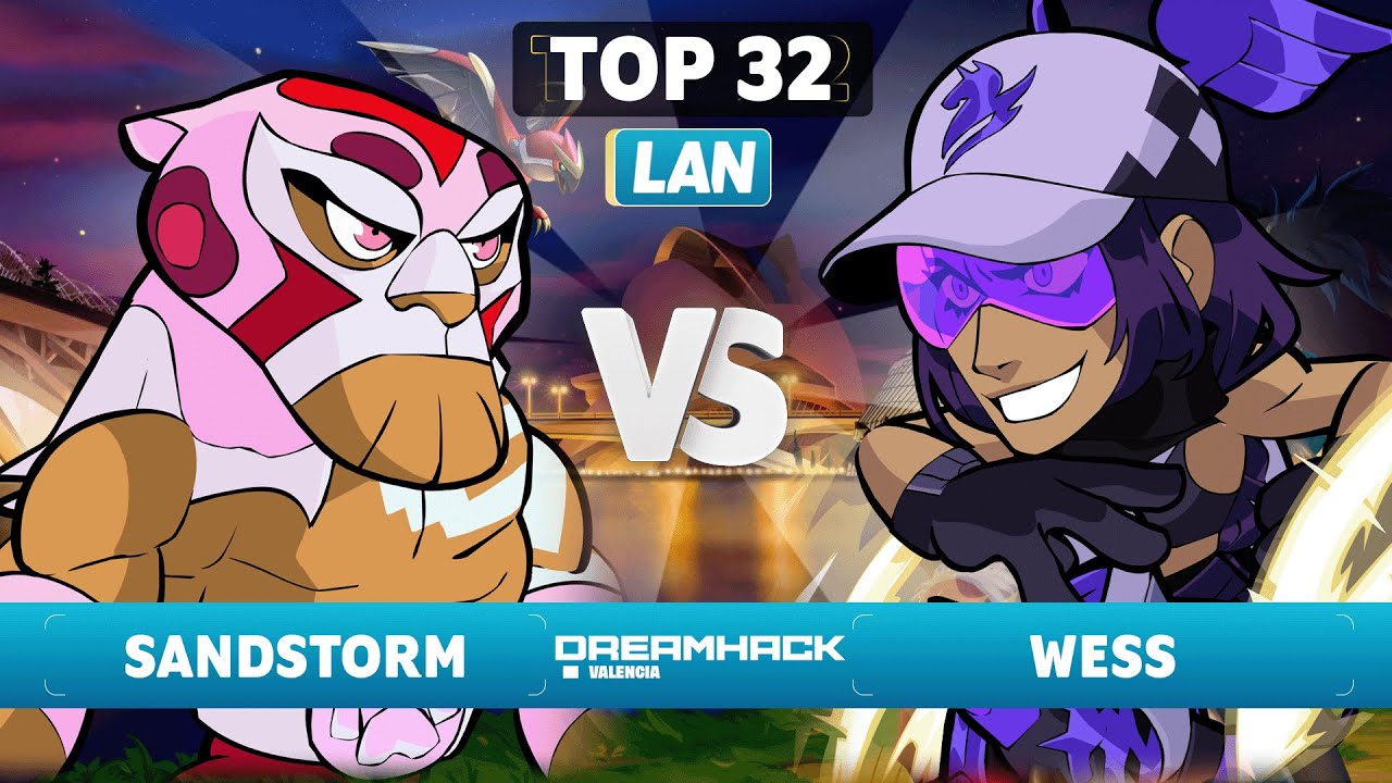Sandstorm vs Wess - Top 32 - Dreamhack Valencia 2023 - LAN 1v1