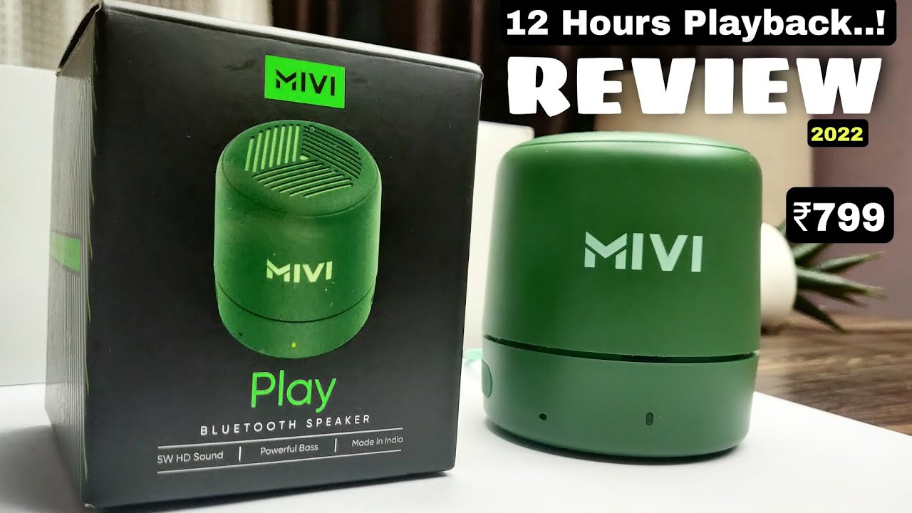 Mivi Play 5W Bluetooth Speaker Unboxing and Review in hindi | mivi play Bass, sound buy or not?