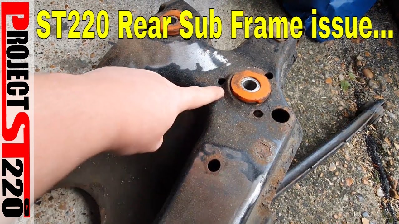 ST220 rear subframe update, why its taking so long!!!