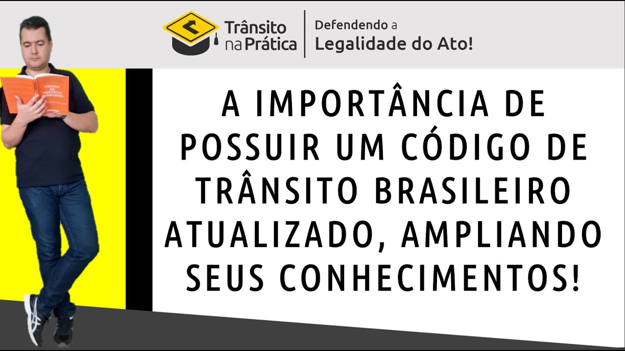 O primeiro passo para se tornar um Especialista em Direito de Trânsito - Professor Ademir Santos