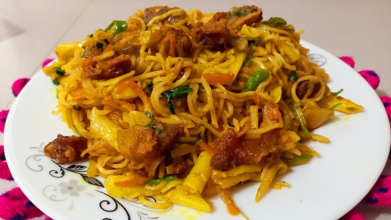সুস্বাদু  বিপ নুডলস রেসিপি!