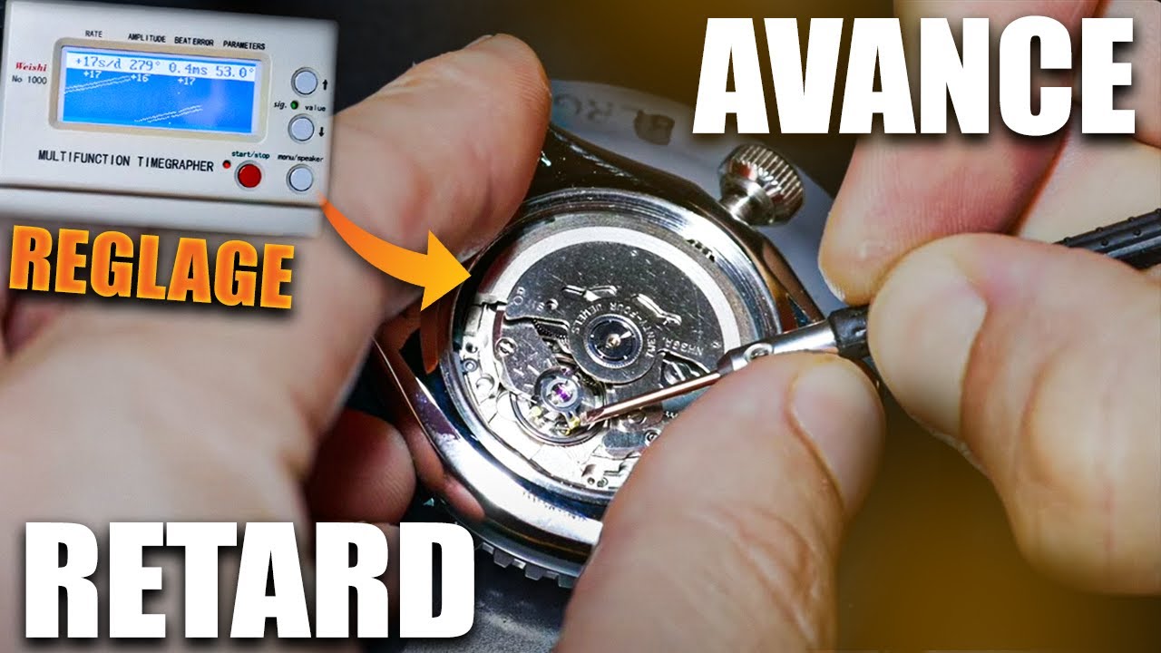 Comment corriger l'avance ou le retard de votre montre automatique
