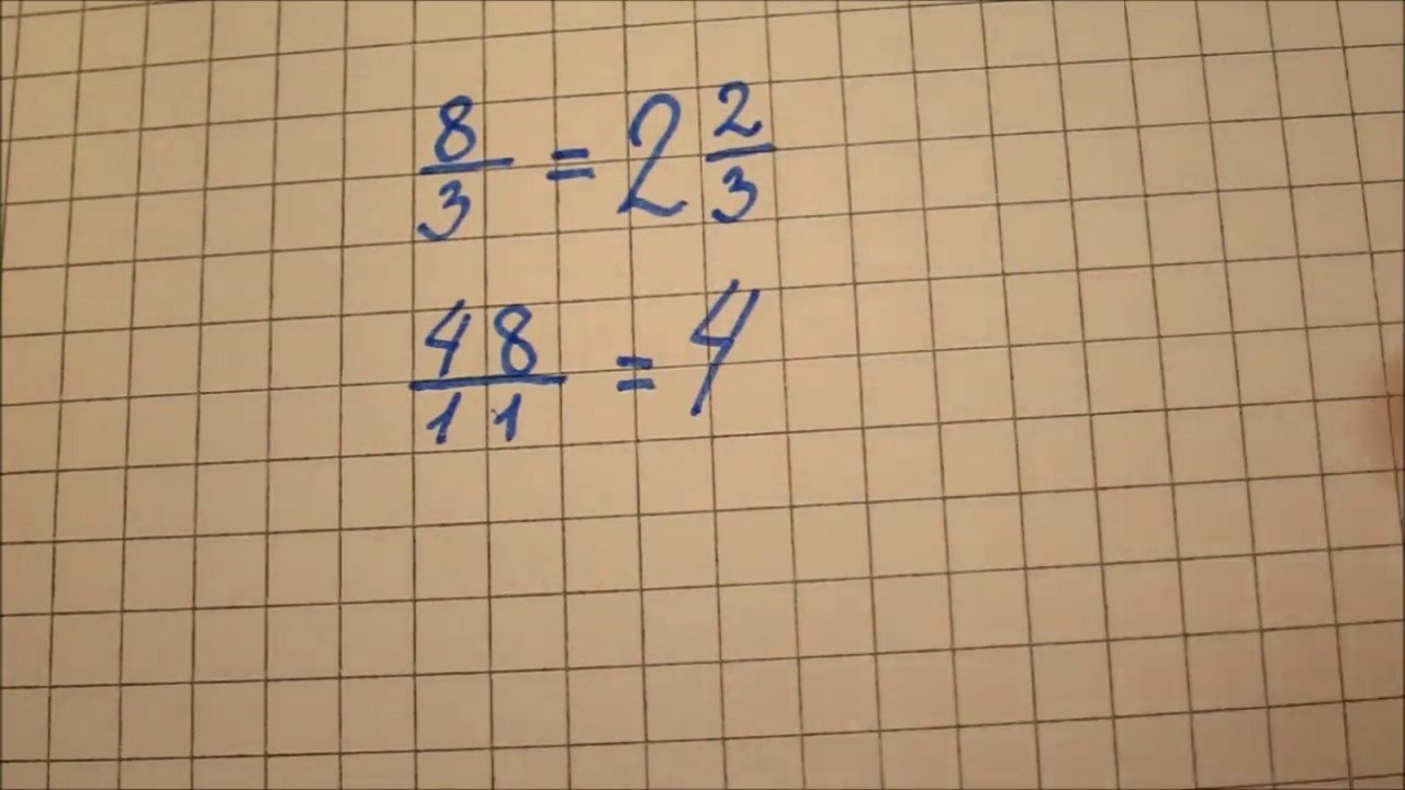 Liigmurru teisendamine segaarvuks