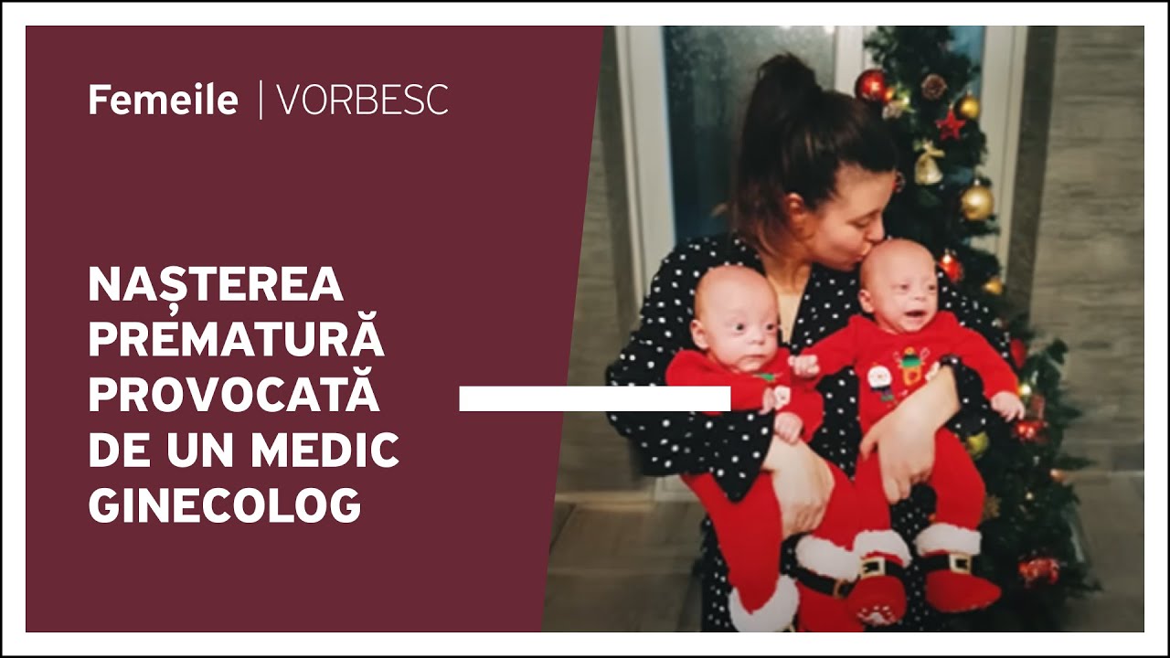 Alina Sîrbul vorbește despre nașterea prematură provocată de un medic ginecolog