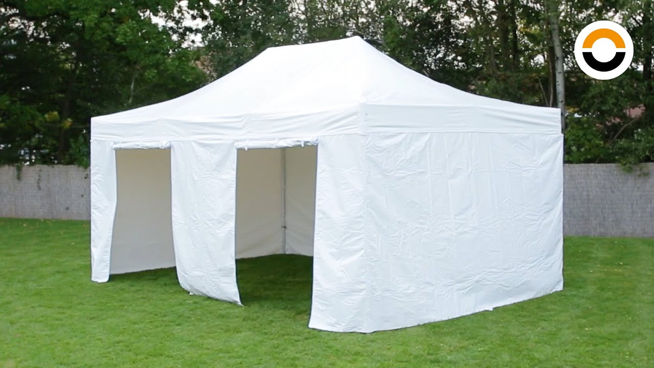 Faltpavillon 4x6m - Aufbauanleitung (ALU, Professional) | TOOLPORT