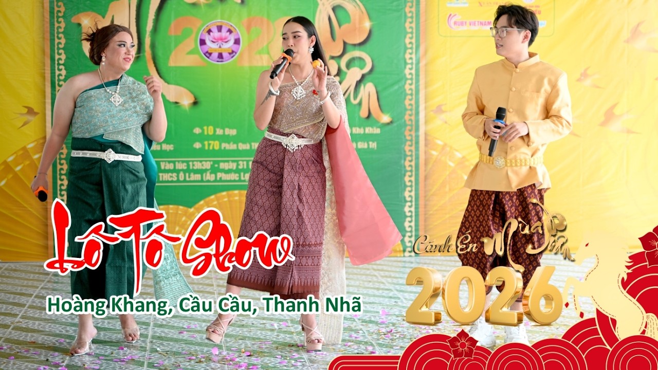 NHÓM ÁNH SÁNG | CÁNH ÉN MÙA XUÂN 2026 | LÔ TÔ SHOW - Hoàng Khang, Cầu Cầu, Thanh Nhã