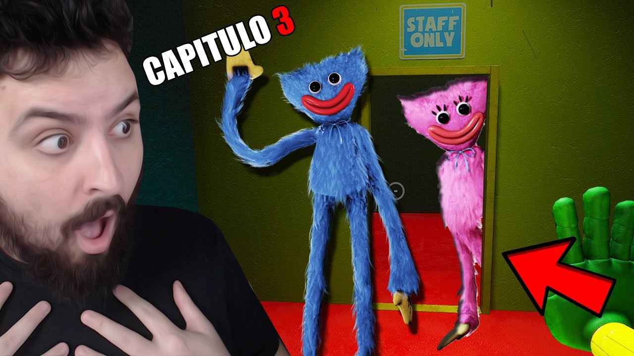 *PORTA CRECHE CAPITULO 3* KISSY MISSY APARECE COM HUGGY WUGGY!! - Poppy Playtime CAPITULO 2