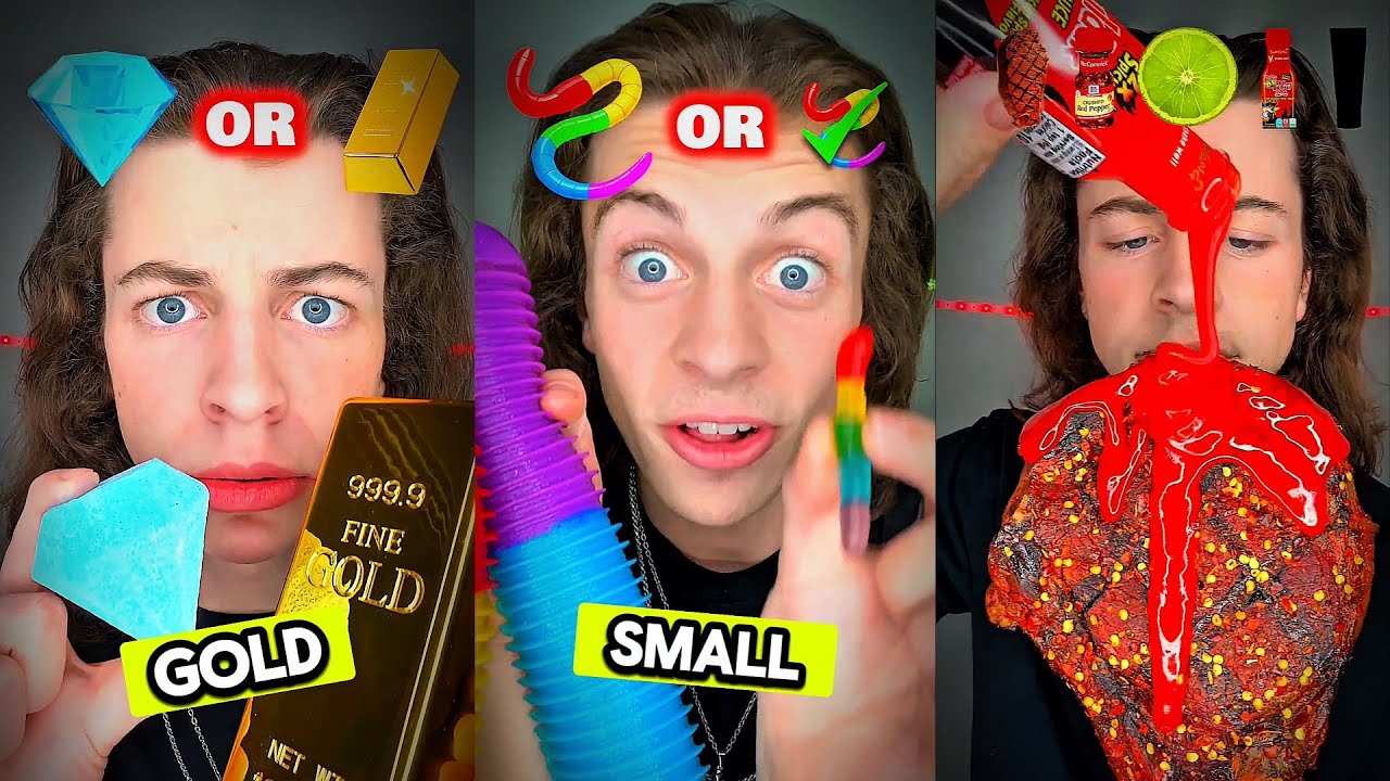 Big Bites with Luke Did That Spicy Food Challenge | Best TikToks Compilation✔