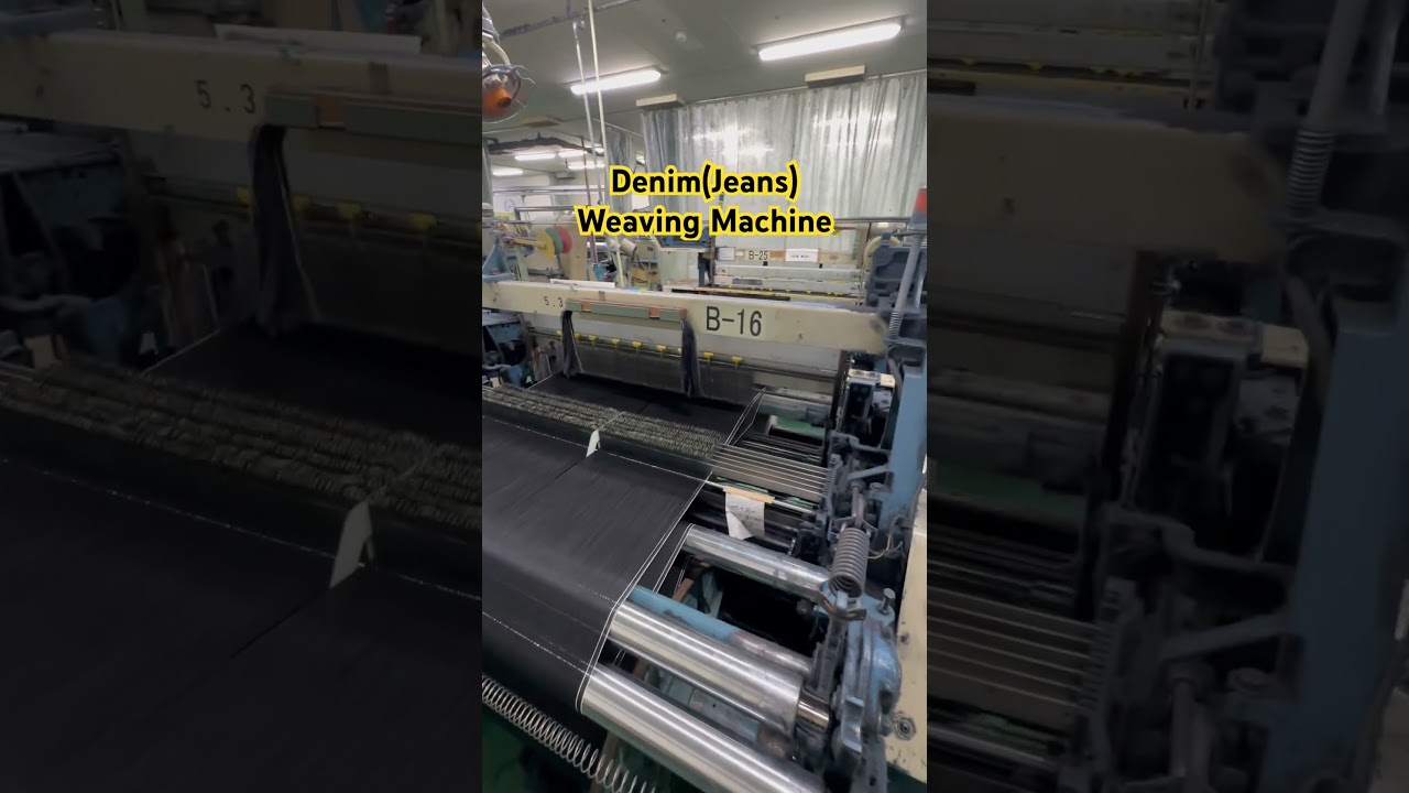 denim(jeans) weaving machine at shinotex.