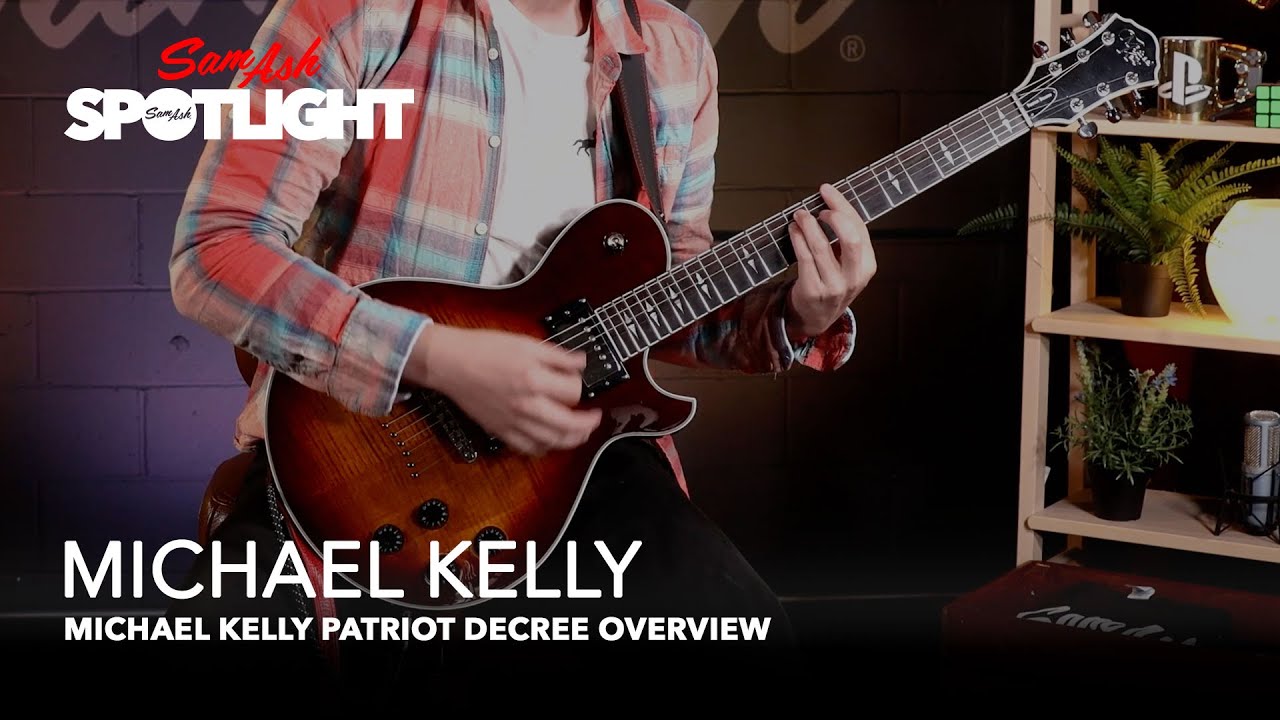 Michael Kelly Patriot Decree Electric Guitar Overview