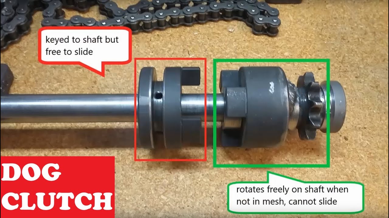 Go Kart Chain Transmission Part 2 - Dog Clutch: The SMOG Project 09