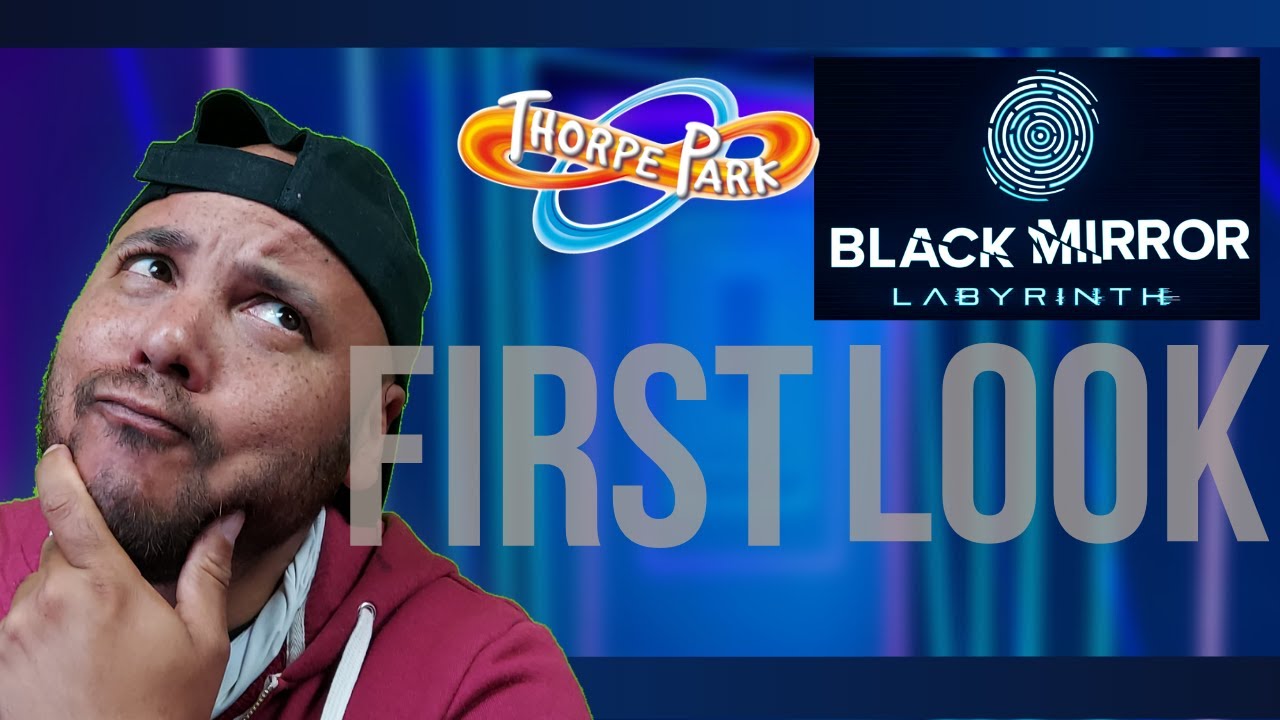 Is BLACK MIRROR LABYRINTH - Good or Bad? | Opening Day Thorpe Park 2021