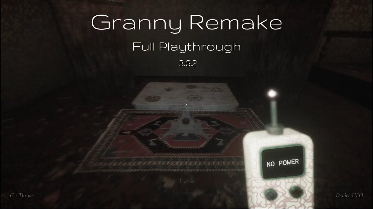 Granny Remake - Full Playthrough 3.6.2