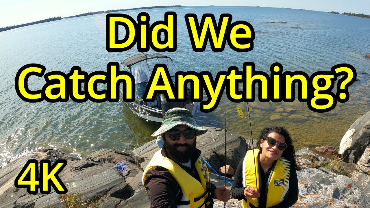 Boating & Fishing on Great Slave Lake | Did We Catch Anything? | Yellowknife | 4K