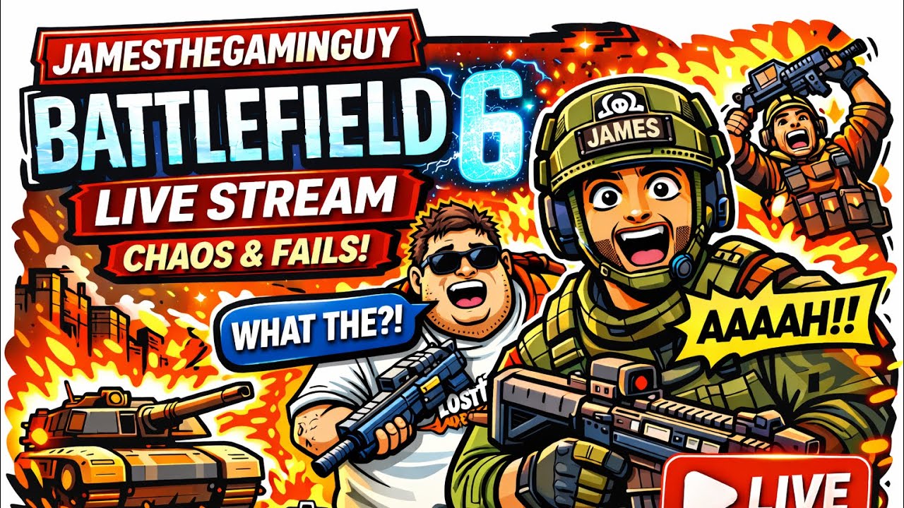 S1.E40 LIVE – Battlefield 6 Squad Chaos w/