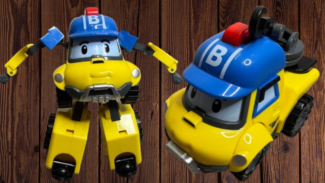 Bucky Joins the Team! 🤖 Robocar Poli Bucky  Unboxing & Transformation Toy ASMR