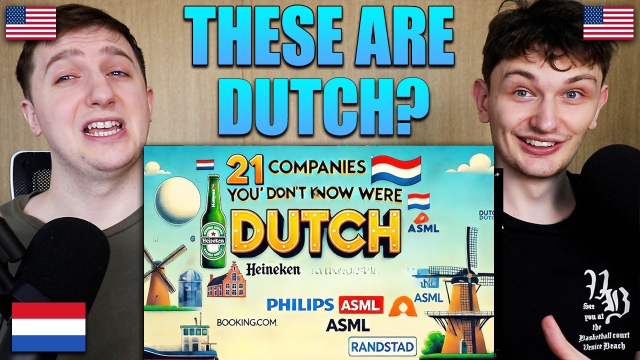 Americans React to 21 Global Brands That Are Actually Dutch