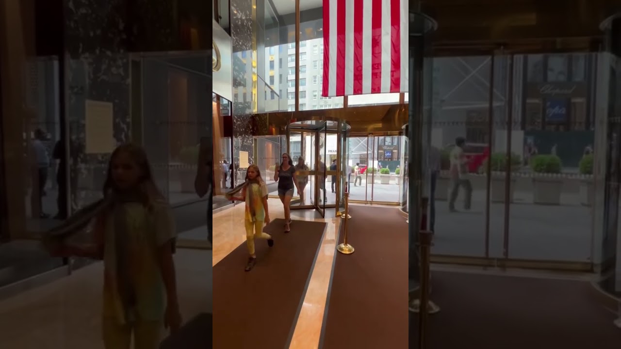 Trump Tower - A Look Inside - Donald Trump New York City 🏙️ #nyc
