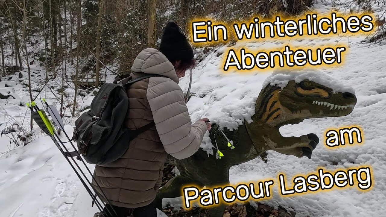 Ein winterliches Abenteuer am Parcour Lasberg 😁
