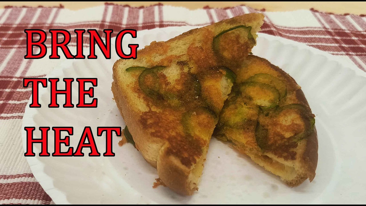 Jammin' Jalapeno Melt!  A Spicy Grilled Cheese made in the Shop