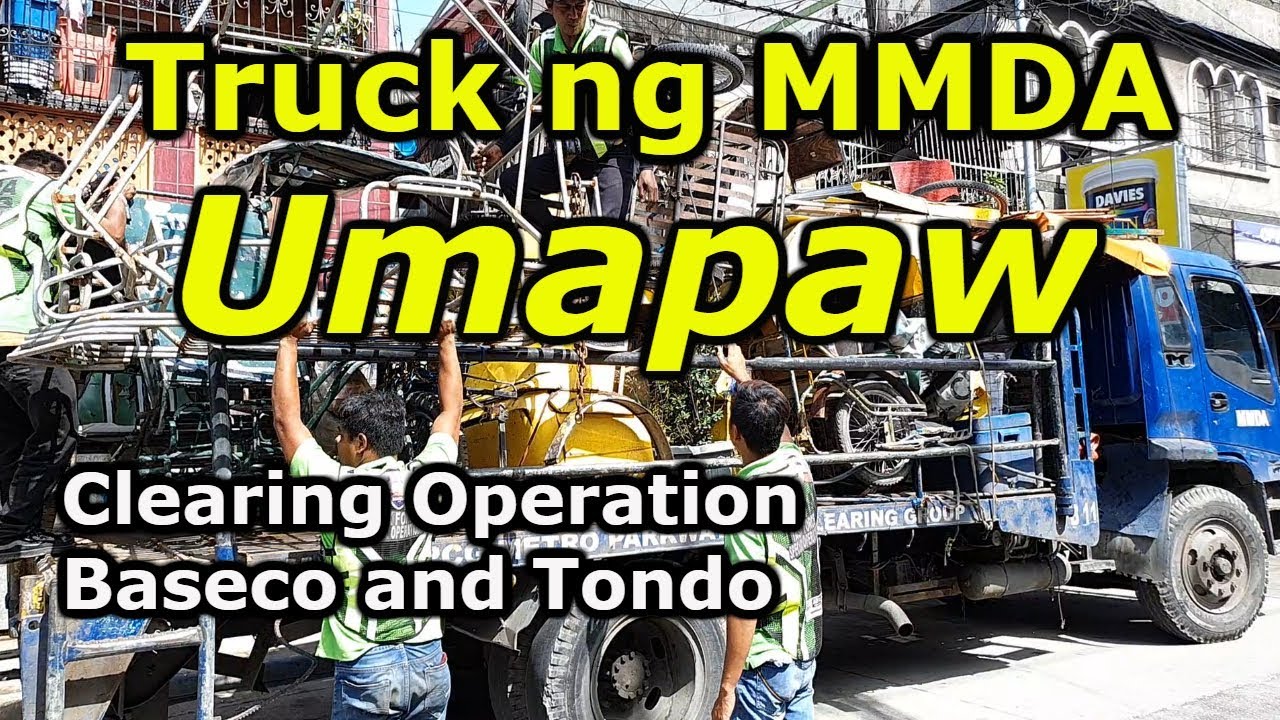 BAGONG LUPA! Pinasok ng MMDA.. Ongoing Clearing operation, Manila