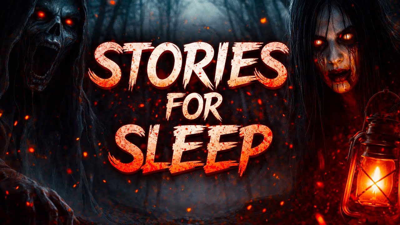 Mind Won’t Quiet Down? Sleep Fast with Scary Stories + Rain | Black Screen Vol. 83