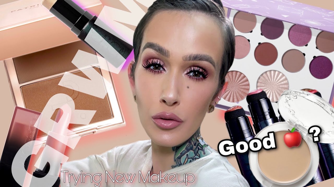 GRWM // GLOWING TO THE GAWDS //NEW MAKEUP