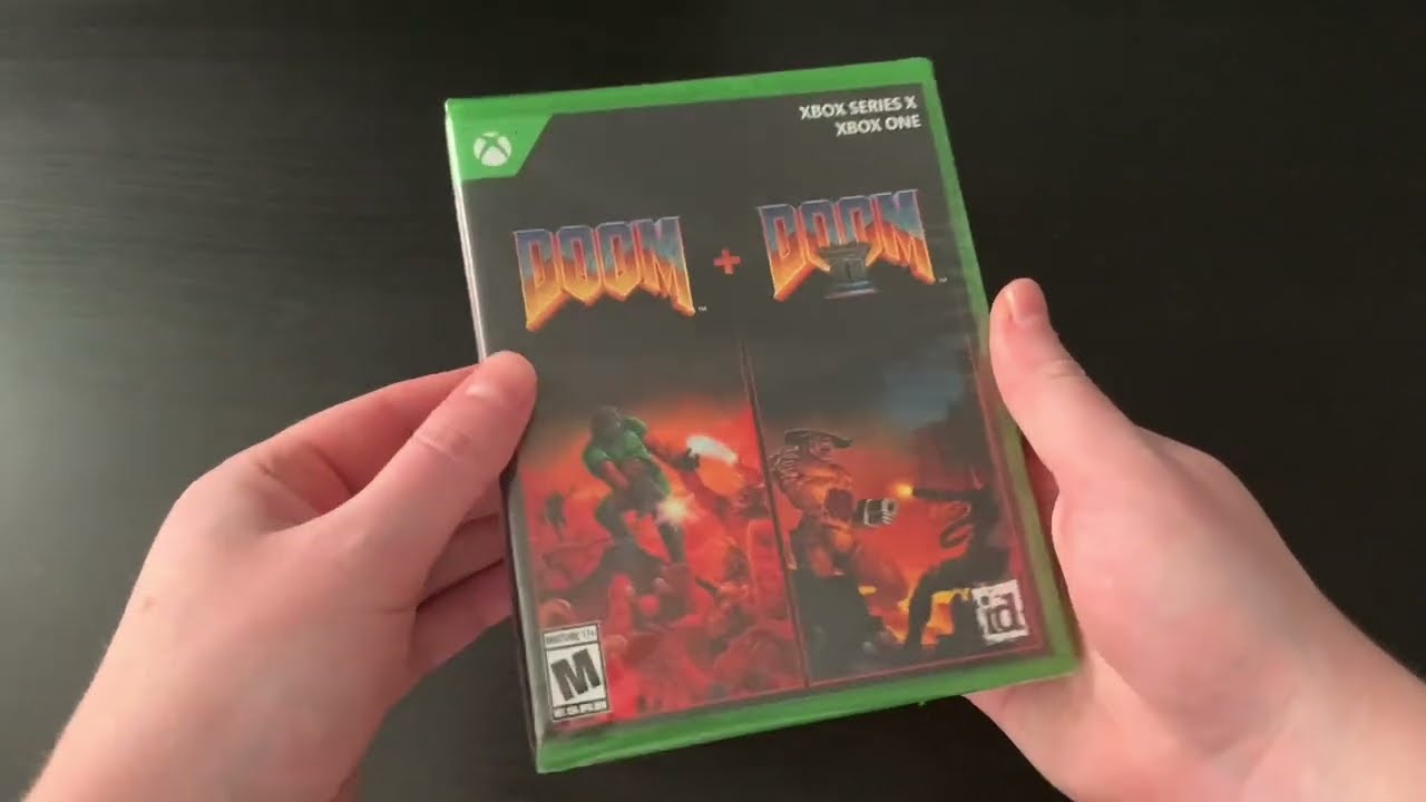 Doom 1 + 2 Limited Xbox Series X Release Unboxing 